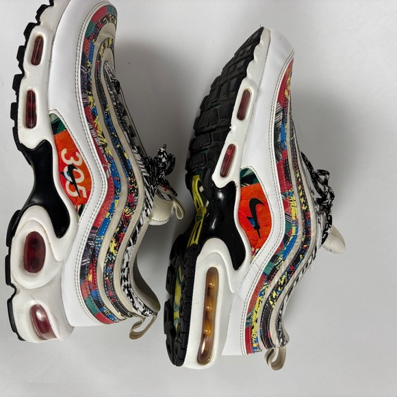 Nike Air Max Plus 97 ‘City Pride Miami’ BV1227-100 Size 10 - Picture 8 of 11